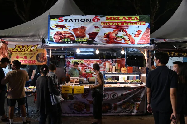 Kuching Malaysia August 2022 Annual Kuching Festival Street Fair — ストック写真
