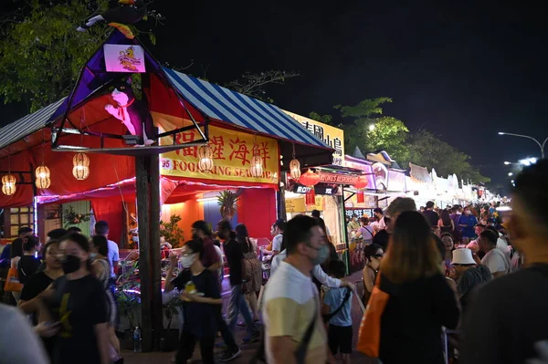 Kuching Malaysia August 2022 Annual Kuching Festival Street Fair — Stockfoto