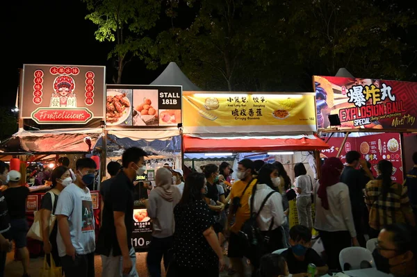 Kuching Malaysia August 2022 Annual Kuching Festival Street Fair — стокове фото