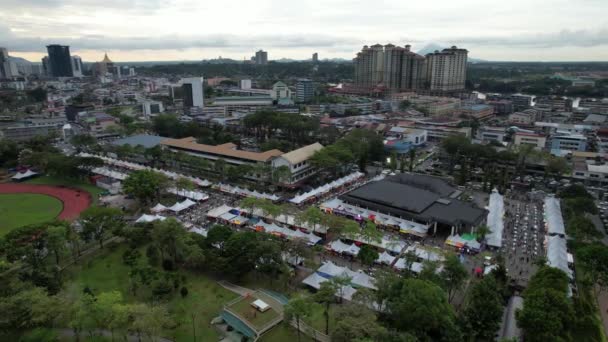 Kuching Malaysia August 2022 Annual Kuching Festival Street Fair – Stock-video