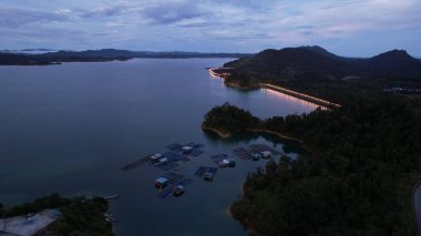 The Batang Ai Dam of Sarawak, Borneo, Malaysia