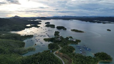 The Batang Ai Dam of Sarawak, Borneo, Malaysia
