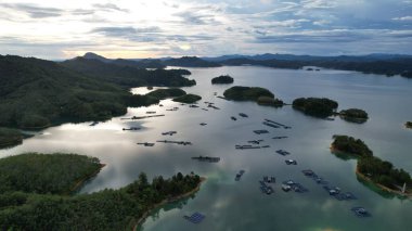 The Batang Ai Dam of Sarawak, Borneo, Malaysia