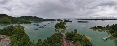 The Batang Ai Dam of Sarawak, Borneo, Malaysia