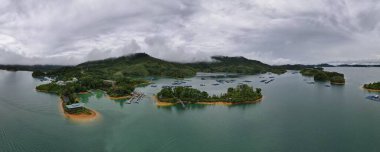 The Batang Ai Dam of Sarawak, Borneo, Malaysia