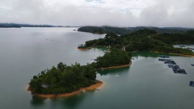 The Batang Ai Dam of Sarawak, Borneo, Malaysia