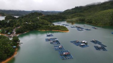 The Batang Ai Dam of Sarawak, Borneo, Malaysia