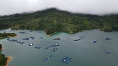 The Batang Ai Dam of Sarawak, Borneo, Malaysia