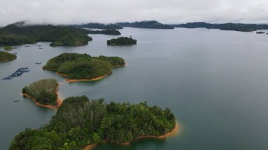 The Batang Ai Dam of Sarawak, Borneo, Malaysia