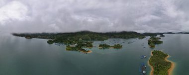 The Batang Ai Dam of Sarawak, Borneo, Malaysia