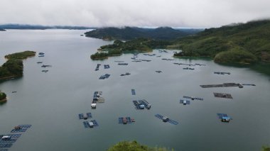 The Batang Ai Dam of Sarawak, Borneo, Malaysia
