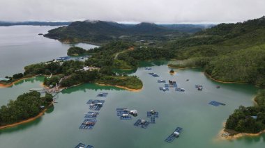 The Batang Ai Dam of Sarawak, Borneo, Malaysia