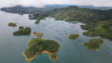The Batang Ai Dam of Sarawak, Borneo, Malaysia