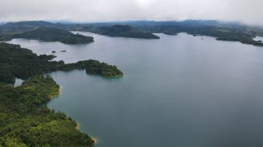 The Batang Ai Dam of Sarawak, Borneo, Malaysia