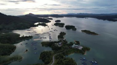 The Batang Ai Dam of Sarawak, Borneo, Malaysia