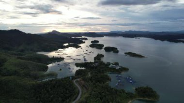 The Batang Ai Dam of Sarawak, Borneo, Malaysia