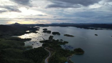The Batang Ai Dam of Sarawak, Borneo, Malaysia
