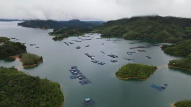 The Batang Ai Dam of Sarawak, Borneo, Malaysia