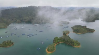 The Batang Ai Dam of Sarawak, Borneo, Malaysia