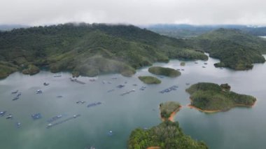 The Batang Ai Dam of Sarawak, Borneo, Malaysia