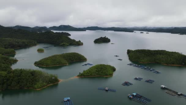 Batang Dam Sarawak Borneo Malaysia — Video