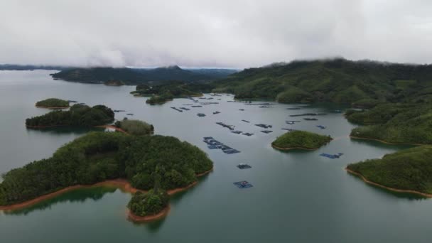 Batang Dam Sarawak Borneo Malaysia — Video