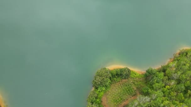 Batang Dam Sarawak Borneo Malaysia — Stok Video