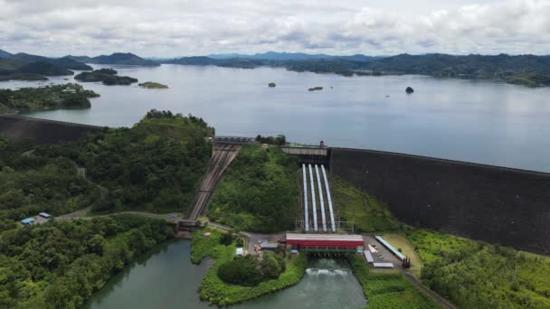 Batang Dam Sarawak Borneo Malaysia — 图库视频影像