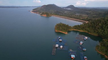 The Batang Ai Dam of Sarawak, Borneo, Malaysia