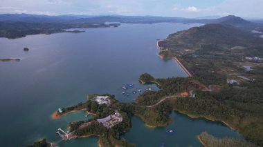 The Batang Ai Dam of Sarawak, Borneo, Malaysia