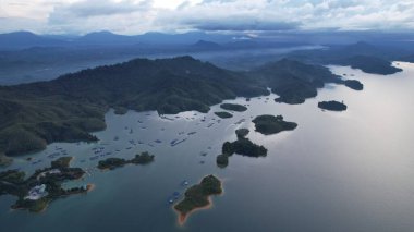 The Batang Ai Dam of Sarawak, Borneo, Malaysia