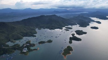 The Batang Ai Dam of Sarawak, Borneo, Malaysia