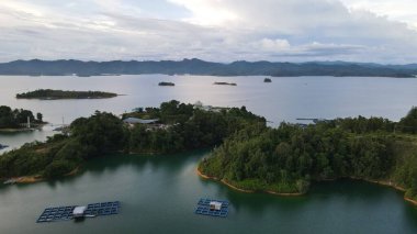 The Batang Ai Dam of Sarawak, Borneo, Malaysia