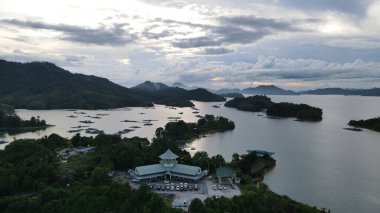 The Batang Ai Dam of Sarawak, Borneo, Malaysia