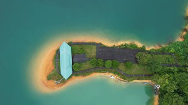 The Batang Ai Dam of Sarawak, Borneo, Malaysia