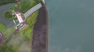 Aerial View of Fish Farms in Norway