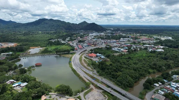 Serian Malaysia August 2022 Serian Town Sarawak — Fotografia de Stock