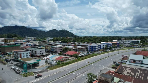 Serian Malaysia August 2022 Serian Town Sarawak — Stok Foto