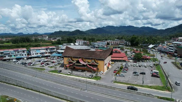 Serian Malaysia August 2022 Serian Town Sarawak — Foto de Stock