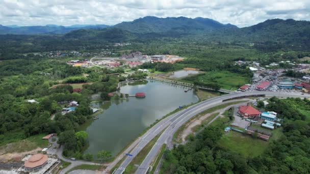 Serian Malaysia August 2022 Serian Town Sarawak — ストック動画