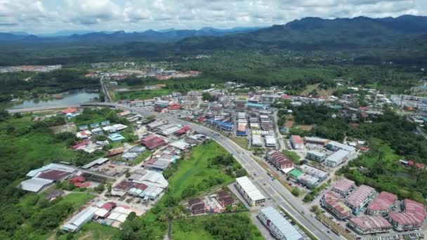 Serian Malaysia August 2022 Serian Town Sarawak — Wideo stockowe
