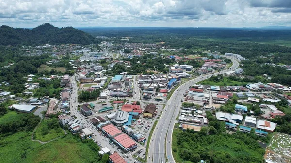 Serian Malaysia August 2022 Serian Town Sarawak — Photo