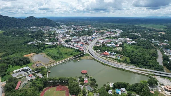 Serian Malaysia August 2022 Serian Town Sarawak — Stockfoto