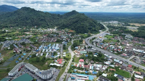 Serian Malaysia August 2022 Serian Town Sarawak — Foto Stock