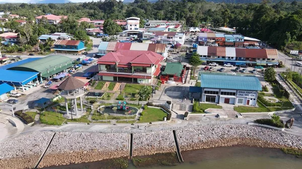 Lubok Antu Malaysia August 2022 Lubok Antu Village Sarawak — Fotografia de Stock
