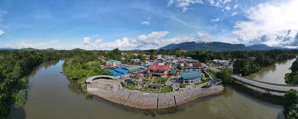 Lubok Antu Malaysia August 2022 Lubok Antu Village Sarawak — Foto Stock