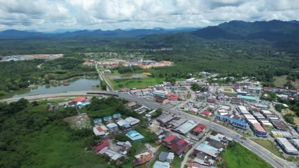 Serian Malaysia August 2022 Serian Town Sarawak — Wideo stockowe