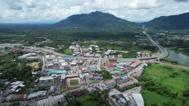 Serian Malaysia August 2022 Serian Town Sarawak — Wideo stockowe