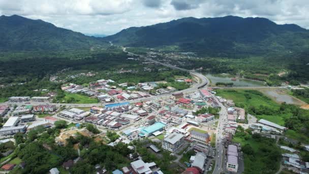 Serian Malaysia August 2022 Serian Town Sarawak — Video Stock