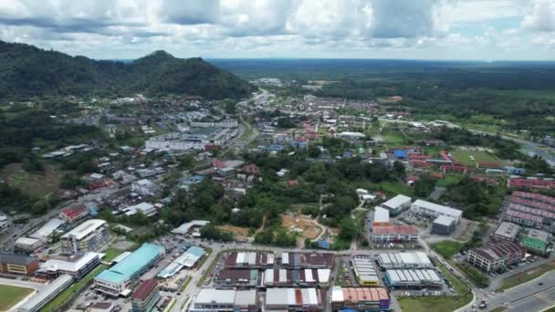 Serian Malaysia August 2022 Serian Town Sarawak — ストック動画
